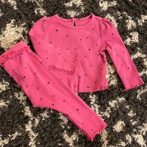 BABY GIRL MATCHING OUTFIT SET GAP 12-18 MONTH